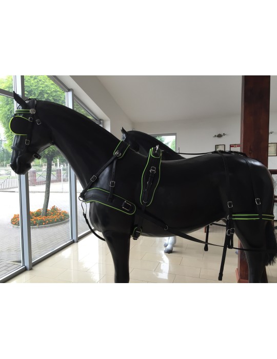 Harnais biothane trait SB – Sellerie Baude