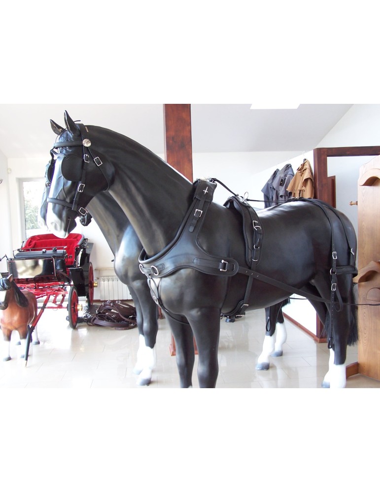 Harnais biothane trait SB – Sellerie Baude