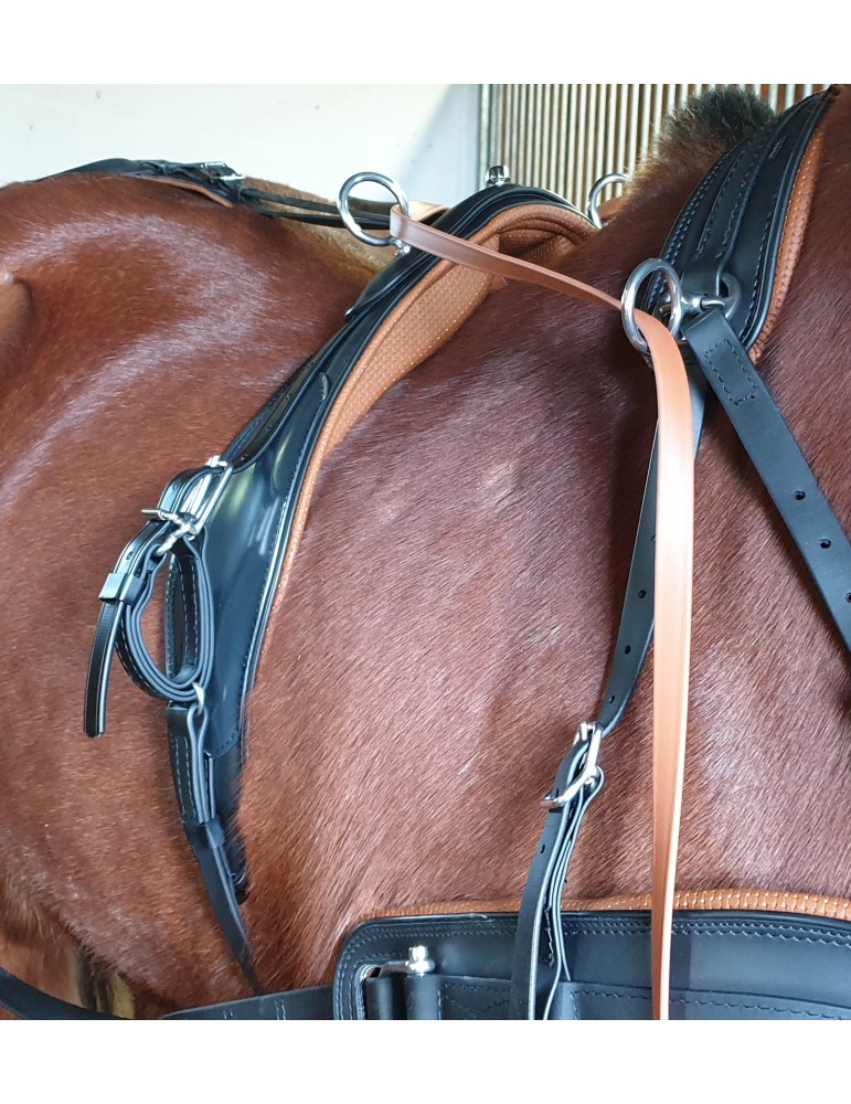 Harnais biothane trait SB – Sellerie Baude