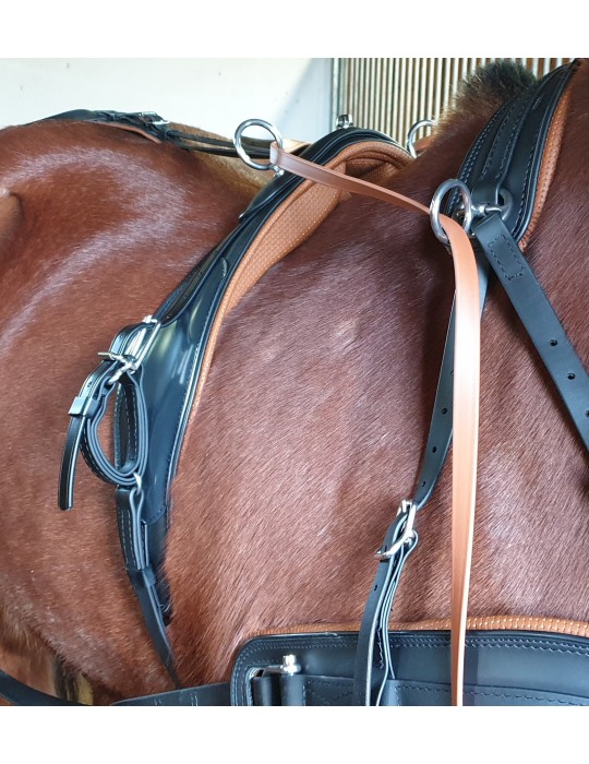 Harnais biothane trait SB – Sellerie Baude