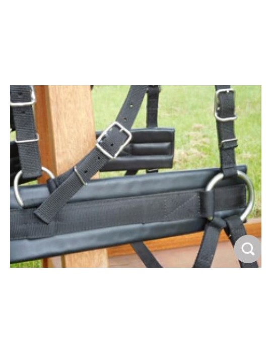 Harnais de poste nylon/cuir